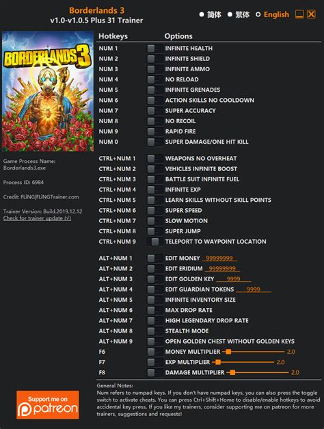 borderlands cheats|PC Cheats .
